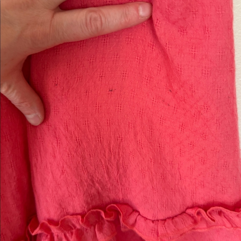 Nwt Sage the label red babydoll Dress large - Picture 5 of 6